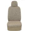 imagePlush Sherpa Fleece Car Seat Cover 1 Piece Gray Seat Cover for Cars with Soft Cushioned Touch Cute Automotive Interior Protector for Trucks Van SUV Car Accessories for WomenBeige Sequin