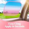 imageRainbow Sunset Car Window Shades 2Pack Stylish Window Covers with Multicolor Finish Blocks Heat and Glare Ideal Shade for Kids Pets Baby Travel