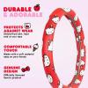 imageSanrio Hello Kitty Bows Car Steering Wheel Cover Universal Fit Cute Car Accessories for Women Stylish Decor Gifts Hello Kitty Accessories  Fits Standard Wheels 145quot15quotHello Kitty Red