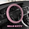 imageSanrio Hello Kitty Bows Car Steering Wheel Cover Universal Fit Cute Car Accessories for Women Stylish Decor Gifts Hello Kitty Accessories  Fits Standard Wheels 145quot15quotHello Kitty Pink