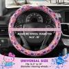 imageSanrio Hello Kitty Bows Car Steering Wheel Cover Universal Fit Cute Car Accessories for Women Stylish Decor Gifts Hello Kitty Accessories  Fits Standard Wheels 145quot15quotHello Kitty Lavender Doodle