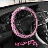 imageSanrio Hello Kitty Bows Car Steering Wheel Cover Universal Fit Cute Car Accessories for Women Stylish Decor Gifts Hello Kitty Accessories  Fits Standard Wheels 145quot15quotHello Kitty Lavender Doodle