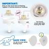 imageSanrio Hello Kitty Car Air Freshener Scented Oil Pod Refills Hello Kitty and Friends Cute Car Accessories for Women Tropical Fruit 2ctCinnamoroll Air Freshener