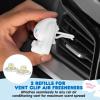 imageSanrio Hello Kitty Car Air Freshener Scented Oil Pod Refills Hello Kitty and Friends Cute Car Accessories for Women Tropical Fruit 2ctFresh Cotton  Refills