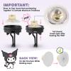 imageSanrio Hello Kitty Car Air Freshener Scented Oil Pod Refills Hello Kitty and Friends Cute Car Accessories for Women Tropical Fruit 2ctKuromi Air Freshener