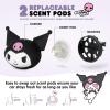 imageSanrio Hello Kitty Car Air Freshener Scented Oil Pod Refills Hello Kitty and Friends Cute Car Accessories for Women Tropical Fruit 2ctMidnight Lavender  Refills