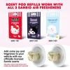 imageSanrio Hello Kitty Car Air Freshener Scented Oil Pod Refills Hello Kitty and Friends Cute Car Accessories for Women Tropical Fruit 2ctTropical Fruit  Refills