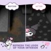imageSanrio Hello Kitty and Friends Cinnamoroll Carpet Car Floor Mats Universal Fit for Cars Trucks SUVs Hello Kitty Car Accessories for Women Cute Car Accessories NonSlip Front Rear Floor Mats for CarsKuromi