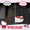 imageSanrio Hello Kitty and Friends Cinnamoroll Carpet Car Floor Mats Universal Fit for Cars Trucks SUVs Hello Kitty Car Accessories for Women Cute Car Accessories NonSlip Front Rear Floor Mats for CarsHello Kitty