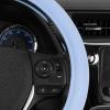 imageUltra Soft Blue Steering Wheel Cover Car Accessories for Women NonSlip Comfy Soft Grip Faux Leather Auto Steering Wheel Cover for Cars Trucks Vans SUVs Gift Idea  Fits Standard 15quot Inches