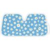 imageCampampC Blue Daisy Car Windshield Sun Shade  Sun Visor Sunshade for Car Windshield  Window Shades for Cars SUV ampamp Truck  Dash Cover UV Protection for Front Window Shade Accessories  57quot x 27quotBlue Daisy