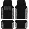 imageDiamond Bling Car Mats 4Piece Set Shiny Rhinestone Crystal Carpet Car Floor Mats TwoTone Floor Mats for Cars Cute Automotive Floor Mats for Women White