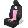imageHello Kitty Cinnamoroll Car Seat Cover  Adorable Light Blue Front Seat Cover with Cute Cinnamoroll Design Durable and Comfortable Polyester Car Accessories Hello Kitty AccessoriesHello Kitty Pink Face