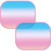 imageRainbow Sunset Car Window Shades 2Pack Stylish Window Covers with Multicolor Finish Blocks Heat and Glare Ideal Shade for Kids Pets Baby Travel