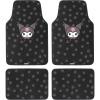 imageSanrio Hello Kitty and Friends Cinnamoroll Carpet Car Floor Mats Universal Fit for Cars Trucks SUVs Hello Kitty Car Accessories for Women Cute Car Accessories NonSlip Front Rear Floor Mats for CarsKuromi