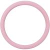imageSharper Image Ultra Soft Comfy Leather Grip Steering Wheel Cover  Universal Size 145 15 155 Inch Soft Leather  Baby Pink