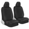 imageSheepskin Car Seat Covers for Women 2Pack Faux Fur Car Seat Covers Front Seats Only Cute Automotive Seat Covers For Cars for Women Car Accessories for Women Soft PinkBlack Fur