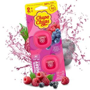 imageChupa Chups Sweet Mint Car Air Freshener Vent Clips  Cute Car Accessories Long Lasting Freshies Vehicle Scents Air Freshener for Women Area Deodorizer Odor Eliminator New Fresh Smell 2 CountTropical Berry