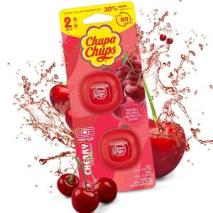 imageChupa Chups Sweet Mint Car Air Freshener Vent Clips  Cute Car Accessories Long Lasting Freshies Vehicle Scents Air Freshener for Women Area Deodorizer Odor Eliminator New Fresh Smell 2 CountCherry