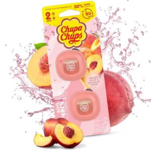 imageChupa Chups Sweet Mint Car Air Freshener Vent Clips  Cute Car Accessories Long Lasting Freshies Vehicle Scents Air Freshener for Women Area Deodorizer Odor Eliminator New Fresh Smell 2 CountRosy Peach