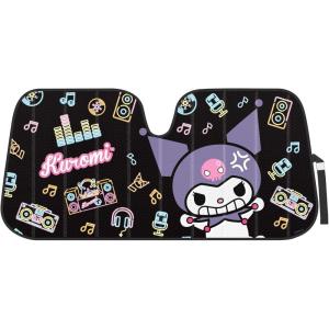 imageCinnamoroll Cute Windshield Sun Shade Official Sanrio Sun Shade for Window Cinnamoroll Car Accessories for Women Lemon ChillNeon Party Kuromi