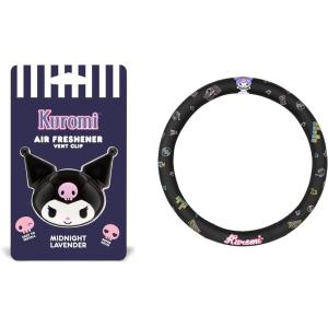 imageCinnamoroll Steering Wheel Cover Official Sanrio Car Steering Wheel Cover with Easy Clipon Car Air Freshener  Cute and LongLasting Cinnamoroll Air Freshener for Car Odor Eliminator Fun ScentsKuromi