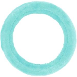 imageFaux Fur Steering Wheel Cover for Women  Wool Sheepskin Fluffy Fleece Warm and Cozy Comfort for Hands in Winter Fits Most Steering Wheel Sizes 145  15 inchMint Green Faux Fur