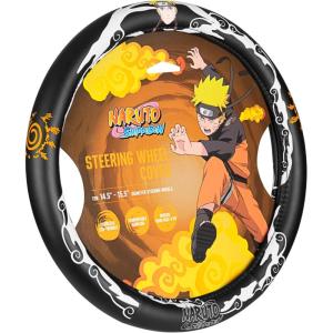 imageNaruto Shippuden Car Steering Wheel Cover 15 Inch Anime Steering Wheel Cover Cushioned Soft Comfortable Cover Anime Car Accessories for Men Women KumogakureNaruto Kirigakure