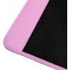 imageDiamond Bling Car Mats Shiny Rhinestone Crystal Carpet Car Floor Mat Glitter Crystal Mat with Heel Pad Cute Automotive Floor Mats for Car SUV VanWomen Girl RedTribal Pink