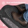 imageDiamond Bling Car Mats Shiny Rhinestone Crystal Carpet Car Floor Mat Glitter Crystal Mat with Heel Pad Cute Automotive Floor Mats for Car SUV VanWomen Girl RedBling White