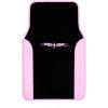 imageDiamond Bling Car Mats Shiny Rhinestone Crystal Carpet Car Floor Mat Glitter Crystal Mat with Heel Pad Cute Automotive Floor Mats for Car SUV VanWomen Girl RedTribal Pink