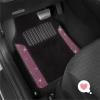 imageDiamond Bling Car Mats Shiny Rhinestone Crystal Carpet Car Floor Mat Glitter Crystal Mat with Heel Pad Cute Automotive Floor Mats for Car SUV VanWomen Girl RedBling Pink