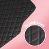 imageDiamond Bling Car Mats Shiny Rhinestone Crystal Carpet Car Floor Mat Glitter Crystal Mat with Heel Pad Cute Automotive Floor Mats for Car SUV VanWomen Girl RedDiamond Black