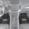 imageBDK Superman Superhero Car Floor Mats Officially Licensed Warner Bros DC Comics All Weather Interior Auto Protection Heavy Duty Rubber Liners for Car Truck Van SUVArmored Batman