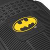 imageBDK Superman Superhero Car Floor Mats Officially Licensed Warner Bros DC Comics All Weather Interior Auto Protection Heavy Duty Rubber Liners for Car Truck Van SUVClassic Batman