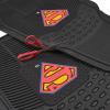 imageBDK Superman Superhero Car Floor Mats Officially Licensed Warner Bros DC Comics All Weather Interior Auto Protection Heavy Duty Rubber Liners for Car Truck Van SUVClassic Superman