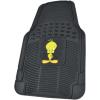 imageBDK Superman Superhero Car Floor Mats Officially Licensed Warner Bros DC Comics All Weather Interior Auto Protection Heavy Duty Rubber Liners for Car Truck Van SUVTweety Bird
