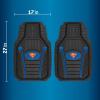 imageBDK Superman Superhero Car Floor Mats Officially Licensed Warner Bros DC Comics All Weather Interior Auto Protection Heavy Duty Rubber Liners for Car Truck Van SUVArmored Superman