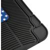 imageBDK Superman Superhero Car Floor Mats Officially Licensed Warner Bros DC Comics All Weather Interior Auto Protection Heavy Duty Rubber Liners for Car Truck Van SUVClassic Wonder Woman