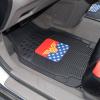 imageBDK Superman Superhero Car Floor Mats Officially Licensed Warner Bros DC Comics All Weather Interior Auto Protection Heavy Duty Rubber Liners for Car Truck Van SUVClassic Wonder Woman