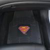 imageBDK Superman Superhero Car Floor Mats Officially Licensed Warner Bros DC Comics All Weather Interior Auto Protection Heavy Duty Rubber Liners for Car Truck Van SUVClassic Superman