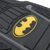 imageBDK Superman Superhero Car Floor Mats Officially Licensed Warner Bros DC Comics All Weather Interior Auto Protection Heavy Duty Rubber Liners for Car Truck Van SUVArmored Batman