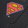 imageBDK Superman Superhero Car Floor Mats Officially Licensed Warner Bros DC Comics All Weather Interior Auto Protection Heavy Duty Rubber Liners for Car Truck Van SUVClassic Superman