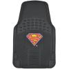 imageSuperman Rubber Car Floor Mats 4 PC Front Heavy Duty All Weather Protection  Trimmable To fitPack of 4
