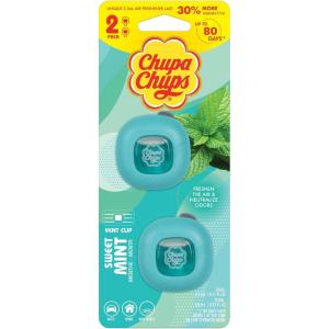 image:imageChupa Chups Car Air Freshener Sweet Mint  Long Lasting Car Fresheners with Fun Scents Colorful and Vibrant Air Freshener for Car Unique Car Freshner Perfume Deodorizer Refresher Fragrance
