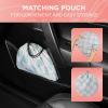 image:imageCarbella Auto Sun Shade and 2PC Car Floor Mats Sunset Translucent Rainbow All Weather Heavy Duty Trim to Fit Most Cars Vans Trucks amp SUVs