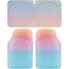 image:imageCarbella Auto Sun Shade and 2PC Car Floor Mats Sunset Translucent Rainbow All Weather Heavy Duty Trim to Fit Most Cars Vans Trucks amp SUVs