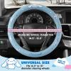 image:imageHello Kitty and Friends Steering Wheel Cover Universal Fit Cute Accessories for Women Stylish Decor Gift Hello Accessories  Fits Standard Wheels 14515Cinnamoroll Blue