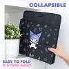 image:imageSanrio Kuromi Car Trunk Organizer Steering Wheel Cover Air Freshener amp Refill  Cute Collapsible HeavyDuty Storage amp Car Accessories for Groceries Tools Travel  125L x 125W x 9HOrganizer Kuromi