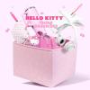 image:imageSanrio Kuromi Car Trunk Organizer Steering Wheel Cover Air Freshener amp Refill  Cute Collapsible HeavyDuty Storage amp Car Accessories for Groceries Tools Travel  125L x 125W x 9HPack Hello Kitty